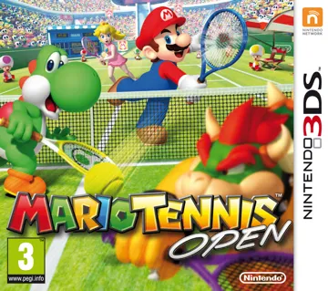 Mario Tennis Open (Usa) box cover front